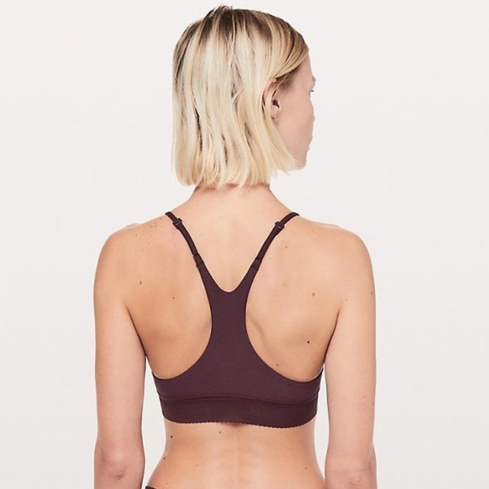 Lululemon Ever Essentials Bralette in dark adobe